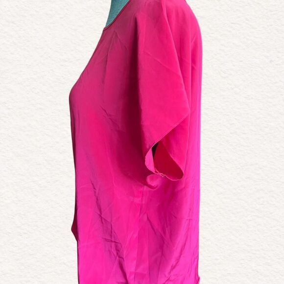 Y2K Pierre Cardin Women's Pink Blouse S barbiecore preppy - Picture 4 of 5